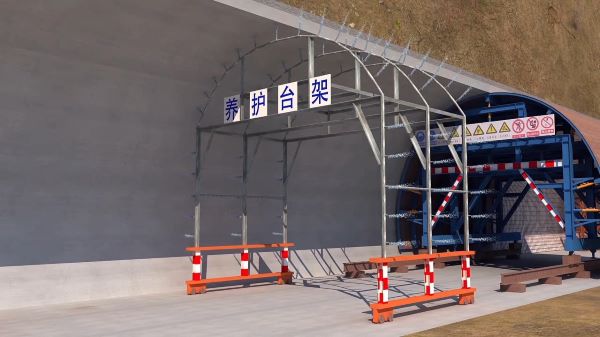 开平市隧道施工动画制作公司 - 隧道施工工艺和施工方法 - 隧道施工汇报动画视频 - bim 工程施工动画